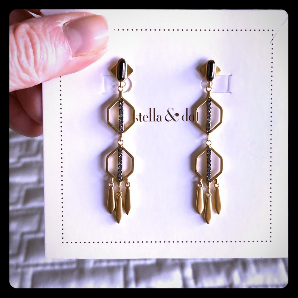 Art Deco Stella and Dot earrings